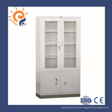 FG-39 China proveedor hospital instrumento gabinetes precio base de acero inoxidable